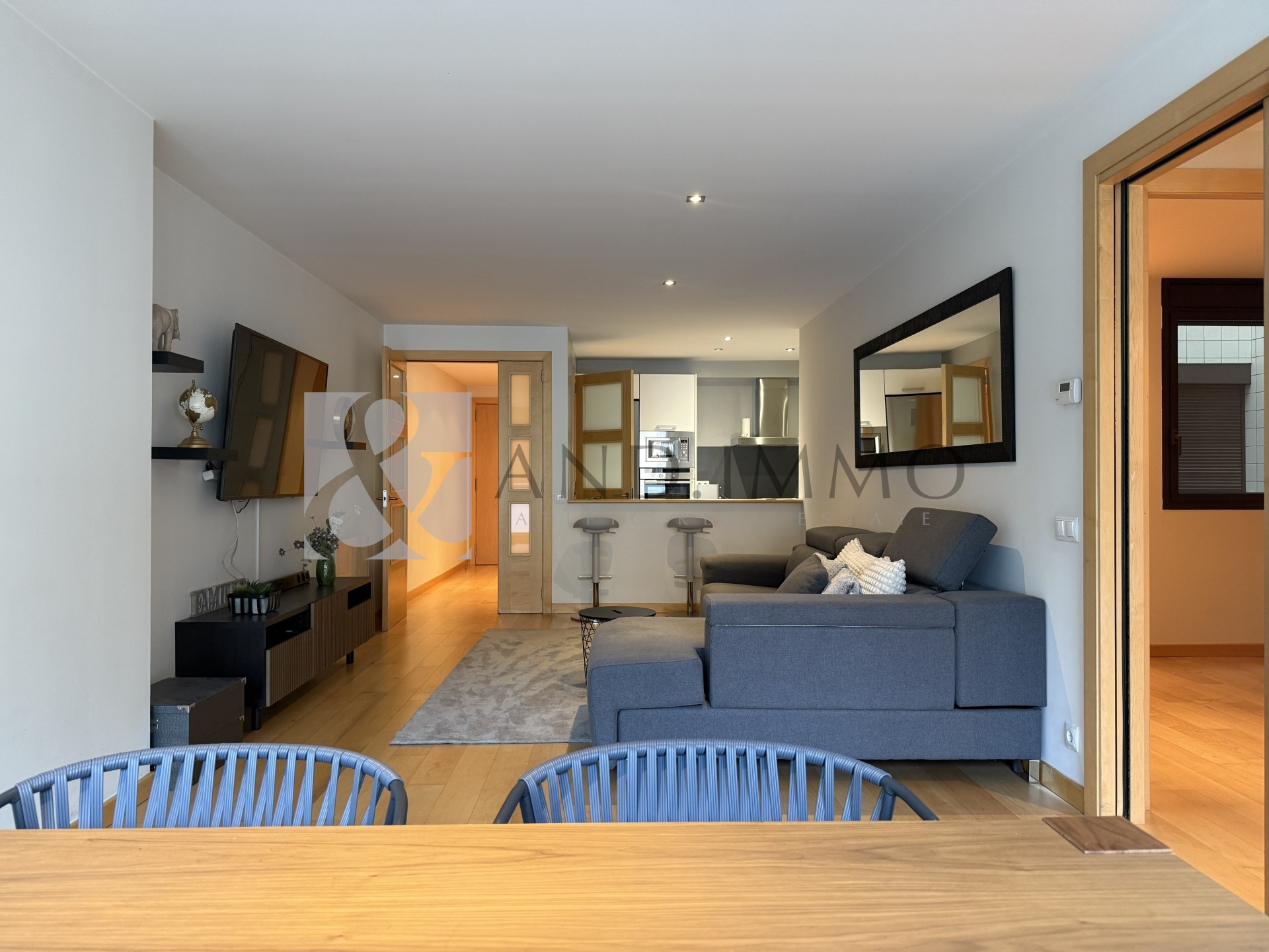 Pis de lloguer a Escaldes Engordany, 2 habitacions, 90 metres