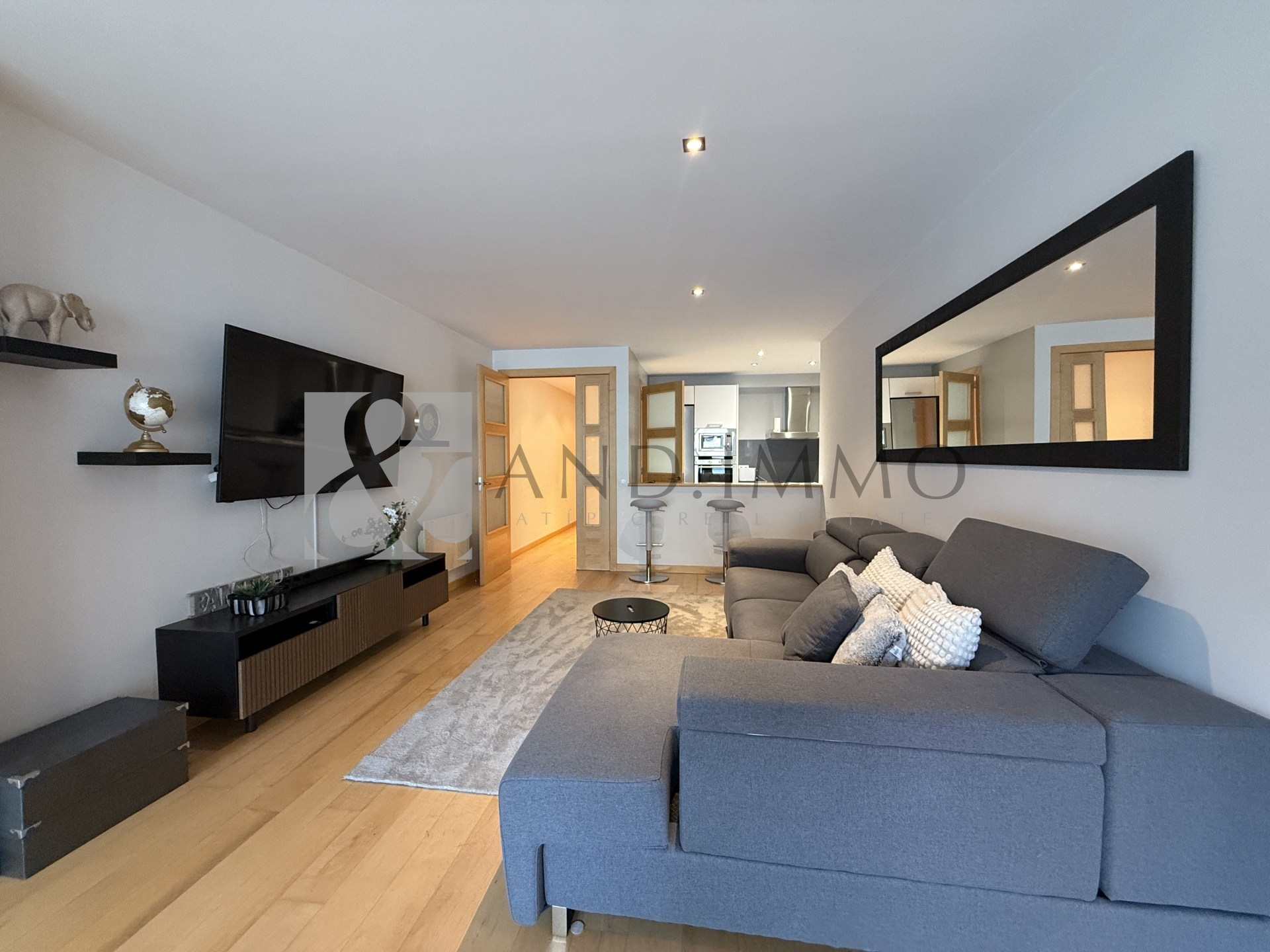Pis de lloguer a Escaldes Engordany, 2 habitacions, 90 metres