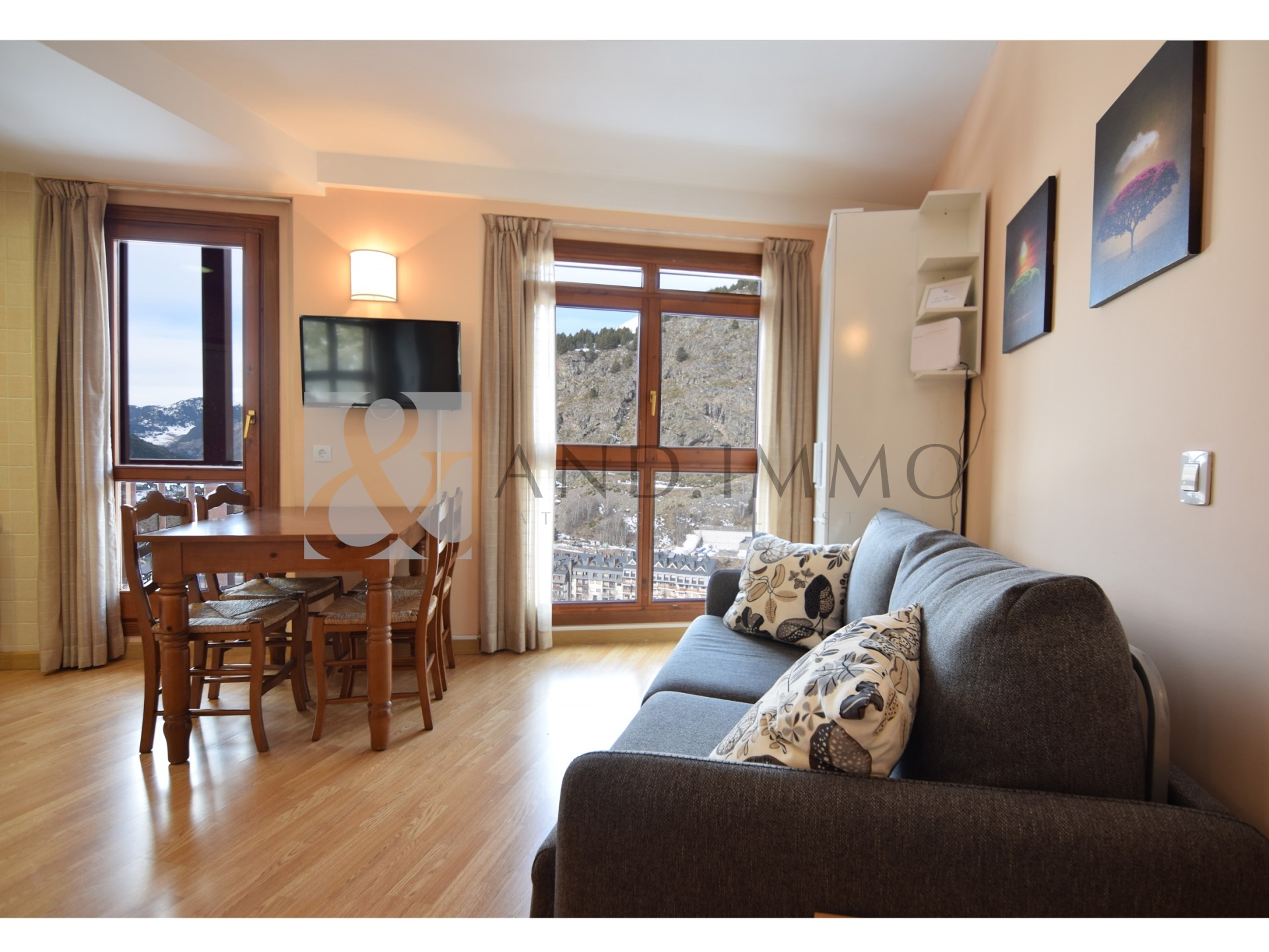 Pis de lloguer a Soldeu, 1 habitació, 51 metres